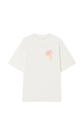 Palm Angels I Love PA printed T-shirt - Neutrals