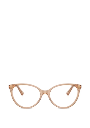 Jimmy Choo round frame glasses - Neutrals