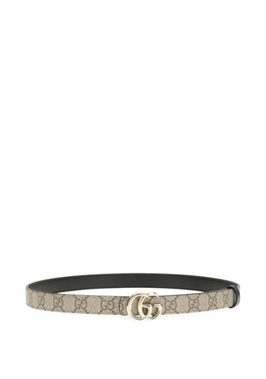 Gucci GG Supreme buckle belt - Neutrals