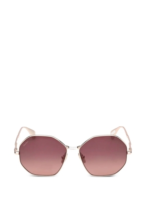 Max Mara Eyewear oval-frame sunglasses - Gold