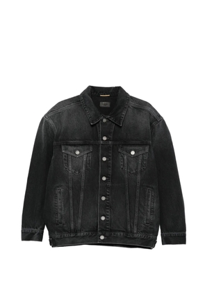 Saint Laurent oversized denim jacket - Black