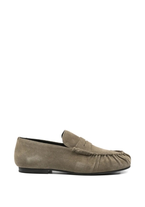 ALOHAS Aven suede loafers - Green