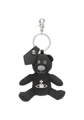 Vivienne Westwood teddy-pendant keyring - Black