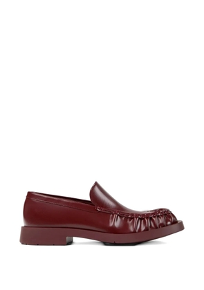 CamperLab Mil 1978 ruched loafers - Red