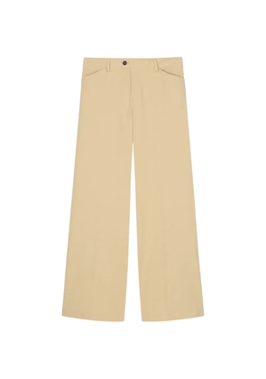 Closed Flye flap-pocket trousers - Neutrals