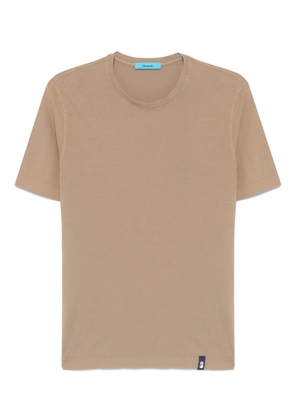 Drumohr jersey T-shirt - Brown