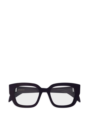 Gucci Eyewear square-frame glasses - Purple