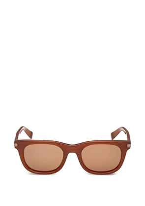 Zegna square-frame sunglasses - Brown