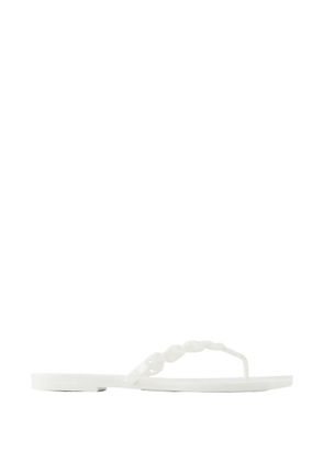 Tory Burch Gemini Link flip flops - White