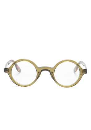 Moscot Zolman round-frame glasses - Green