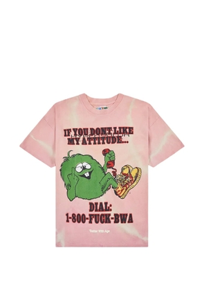 Better with Age Pink Washed graphic t-shirt