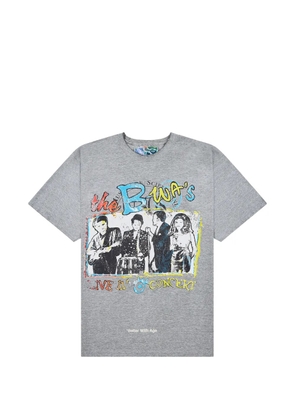 Better with Age cosmic graphic-print -t-shirt - Grey