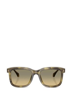 Moncler Eyewear Valaire rectangle-frame sunglasses - Brown