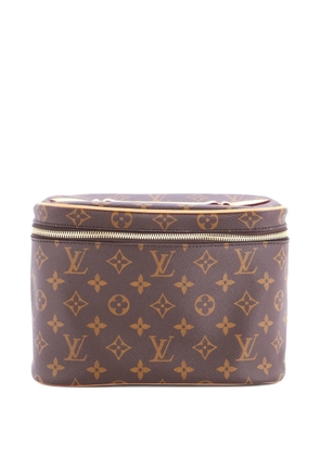 Louis Vuitton Pre-Owned Nice Vanity Case Monogram Canvas BB pouch - Brown