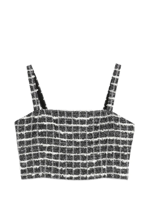 Iceberg checked top - Black