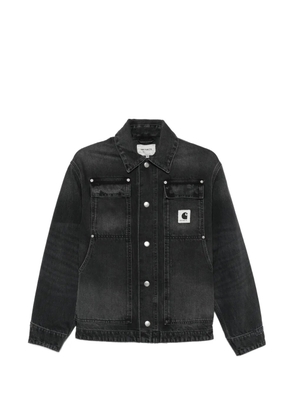 Carhartt WIP OG Arctic buttoned logo-patch jacket - Black