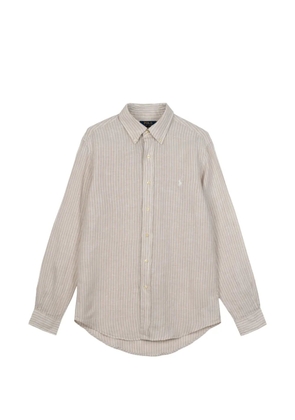 Polo Ralph Lauren striped button-down shirt - Neutrals