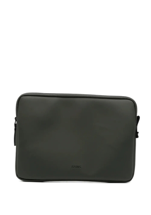 Rains zip-fastening laptop bag - Green
