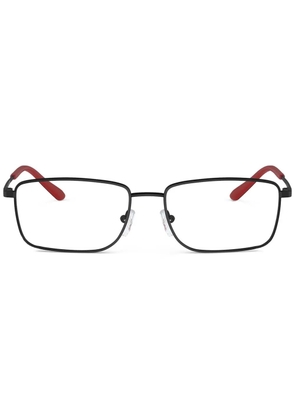 Armani Exchange rectangle-frame glasses - Black