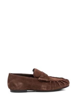 ALOHAS Aven suede loafers - Brown