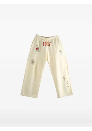 Balenciaga graphic-print track pants - Neutrals