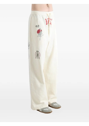 Balenciaga graphic-print track pants - Neutrals