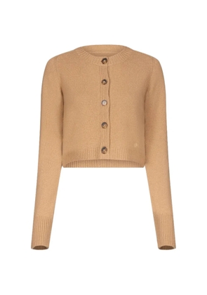 LouLou de Saison Zephir cropped cardigan - Neutrals
