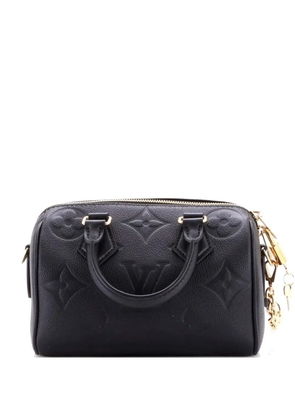 Louis Vuitton Pre-Owned Speedy Bandouliere Bag Monogram Empreinte Giant 20 crossbody bag - Black
