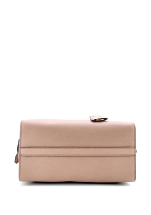 Prada Pre-Owned Convertible Zip Saffiano Leather Small tote bag - Neutrals