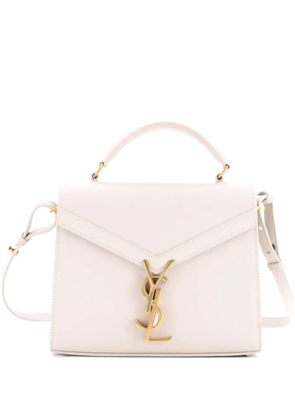 Saint Laurent Pre-Owned Cassandra Top Handle Bag Leather Mini shoulder bag - Neutrals