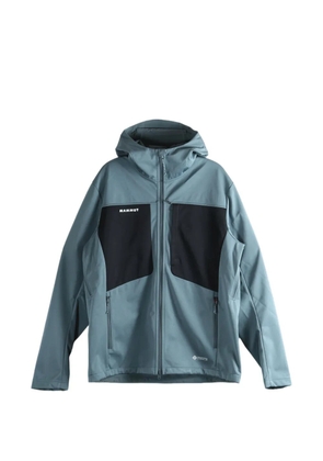 Mammut panelled hooded jacket - Blue