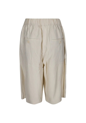 Uma Wang Poela chevron-pattern trousers - Neutrals