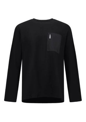 Herno pocket-detail long-sleeve T-shirt - Blue