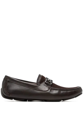 Ferragamo Parigi Gancini loafers - Brown