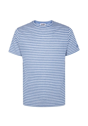 MC2 Saint Barth horizontal-stripe T-shirt - Blue