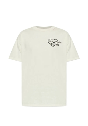 Willy Chavarria graphic-print T-shirt - Neutrals