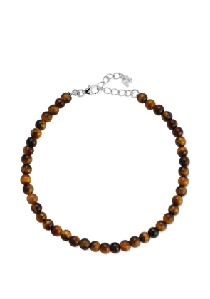 Mateo 4mm tigers eye bracelet - Brown