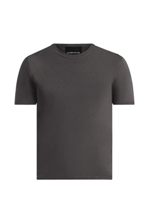 Manière De Voir Ellis knitted T-shirt - Grey