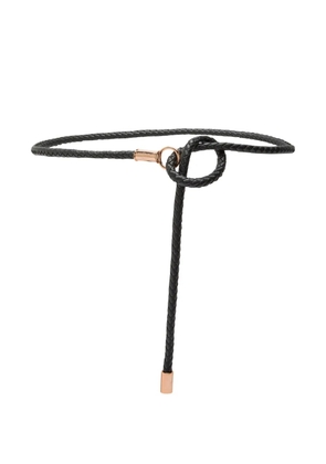 Gabriela Hearst braided knot belt - Black