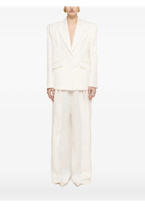 NISSA oversized blazer - White