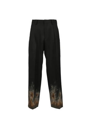 Doublet straight tailored trousers - Black