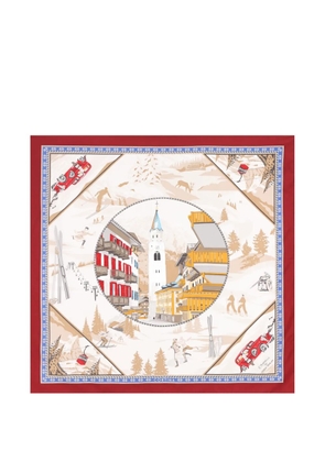 Marinella printed scarf - Neutrals