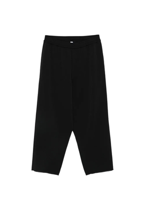 CFCL elasticated-waistband trousers - Black