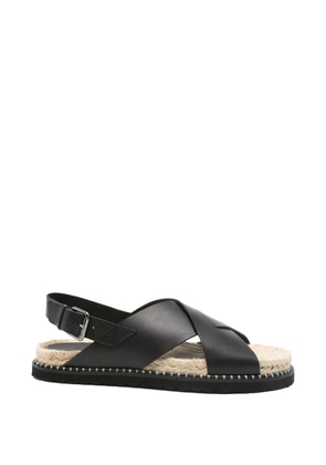 Castañer crossover-strap slingback sandals - Black