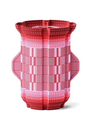 Wontek Ancient Aliens geometric vase - Red