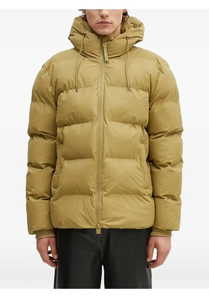 Rains Alta hooded puffer jacket - Green