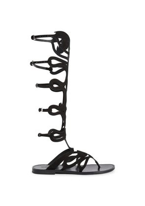 PUCCI low Gladiator sandals - Black