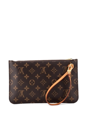 Louis Vuitton Pre-Owned Neverfull Pochette Monogram Canvas Large pouch - Brown