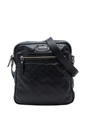 Gucci Pre-Owned 2016-2026 Guccissima crossbody bag - Black