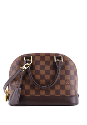 Louis Vuitton Pre-Owned Alma Handbag Damier BB shoulder bag - Brown
